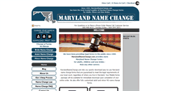 Desktop Screenshot of marylandnamechange.com